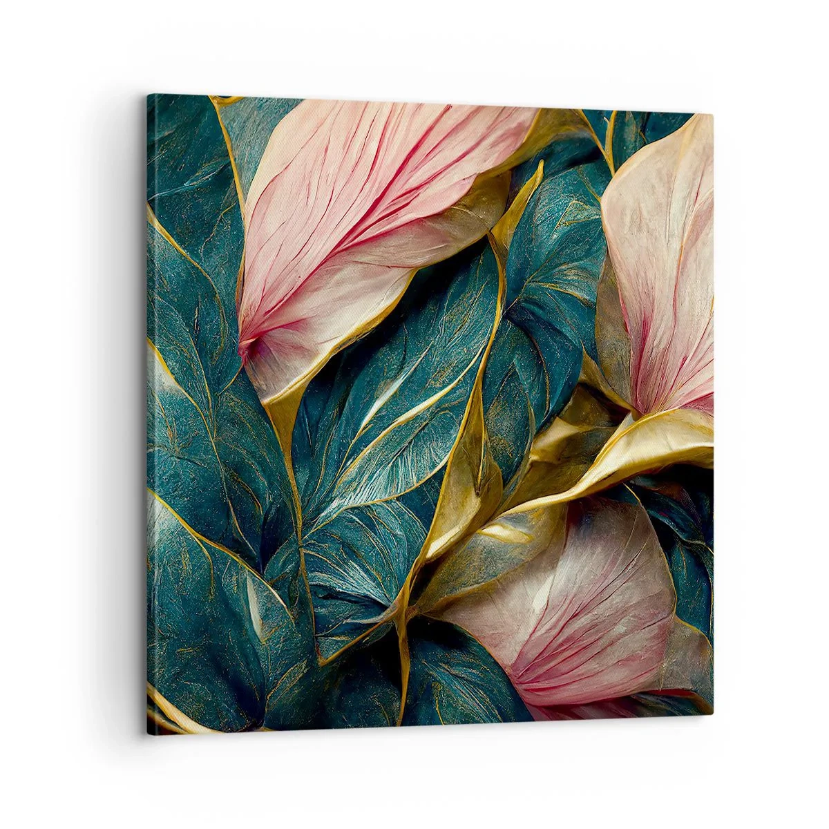 Quadro em tela - Elegância e estilo naturais - 60x60 cm