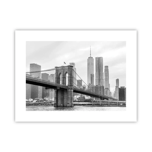 Pôster - Vibrações de Nova York - 40x30 cm