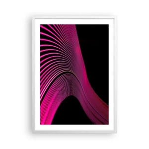 Pôster em moldura branca - Avenida da luz - 50x70 cm