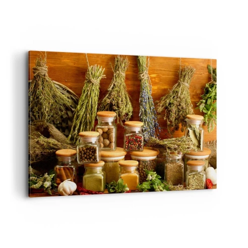 Quadro em tela - Magias da cozinha - 100x70 cm