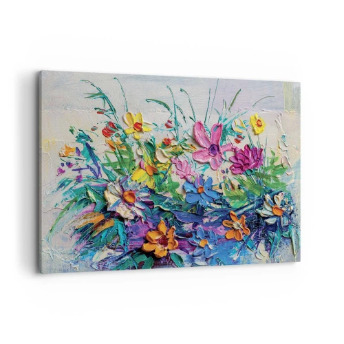 Quadro em tela - Não é de todo natureza morta - 120x80 cm