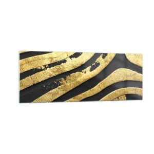 Quadro em vidro - Tudo flui - 140x50 cm