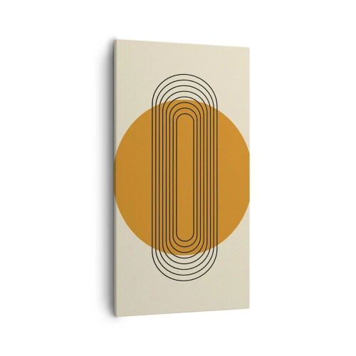 Quadro em tela - O plano perfeito - 55x100 cm