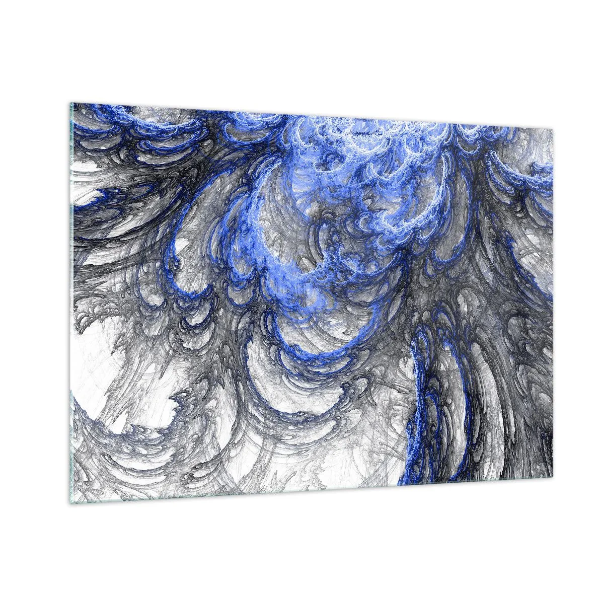 Quadro em vidro - O nascimento de uma onda - 100x70 cm