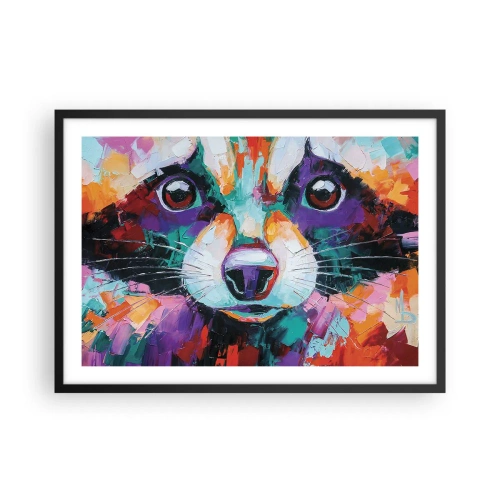 Pôster com moldura preta - Apenas boas emoções - 70x50 cm