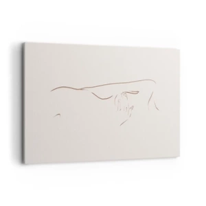 Quadro em tela - A forma do desejo - 120x80 cm