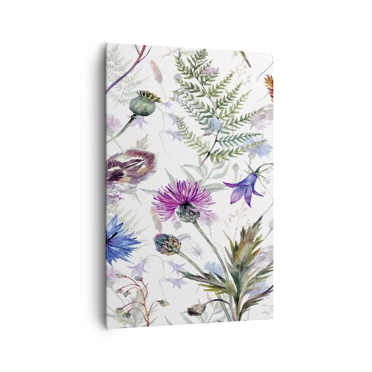 Quadro em tela - Herbário polaco - 80x120 cm