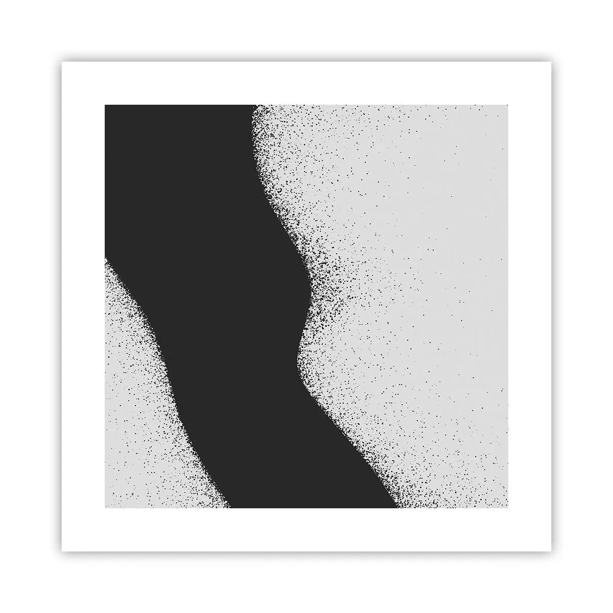 Pôster - Equilíbrio suave - 40x40 cm