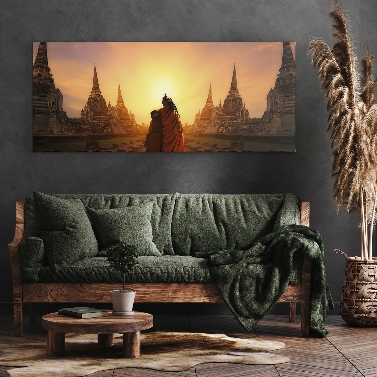 Quadro em tela - Em paz para a eternidade - 140x50 cm