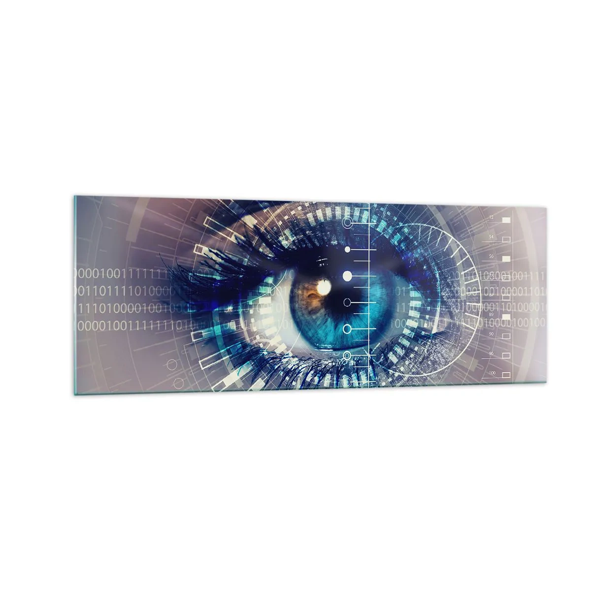 Quadro em vidro - Achas que me conheces - 140x50 cm