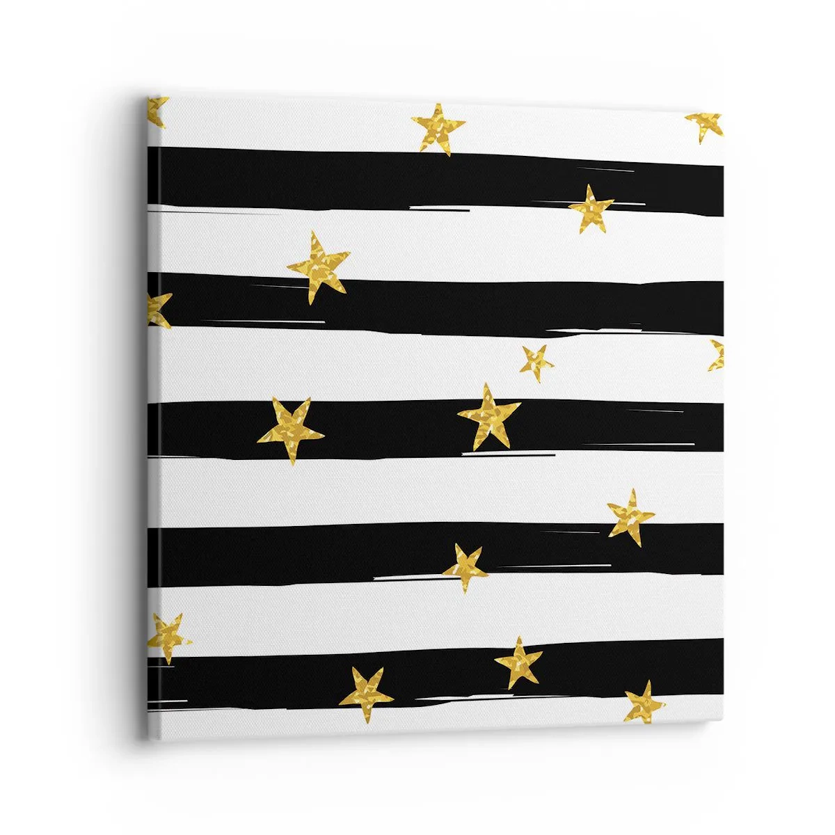 Quadro em tela - Todos nós nascemos sob uma estrela da sorte - 30x30 cm