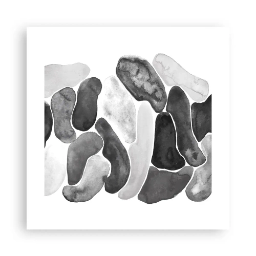 Pôster - Abstração rochosa - 40x40 cm