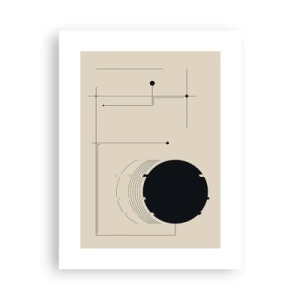 Pôster - Composição flexível e dinâmica - 30x40 cm