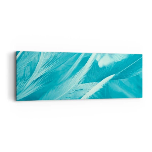 Quadro em tela - Afogado em penugem - 90x30 cm