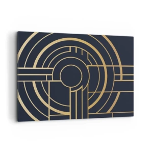 Quadro em tela - Rotação das coisas - 100x70 cm