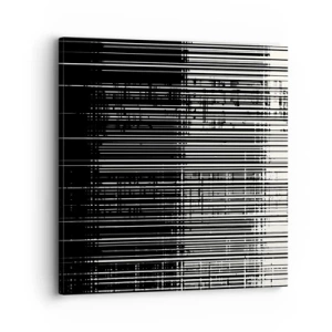 Quadro em tela - Ondas e vibrações - 30x30 cm