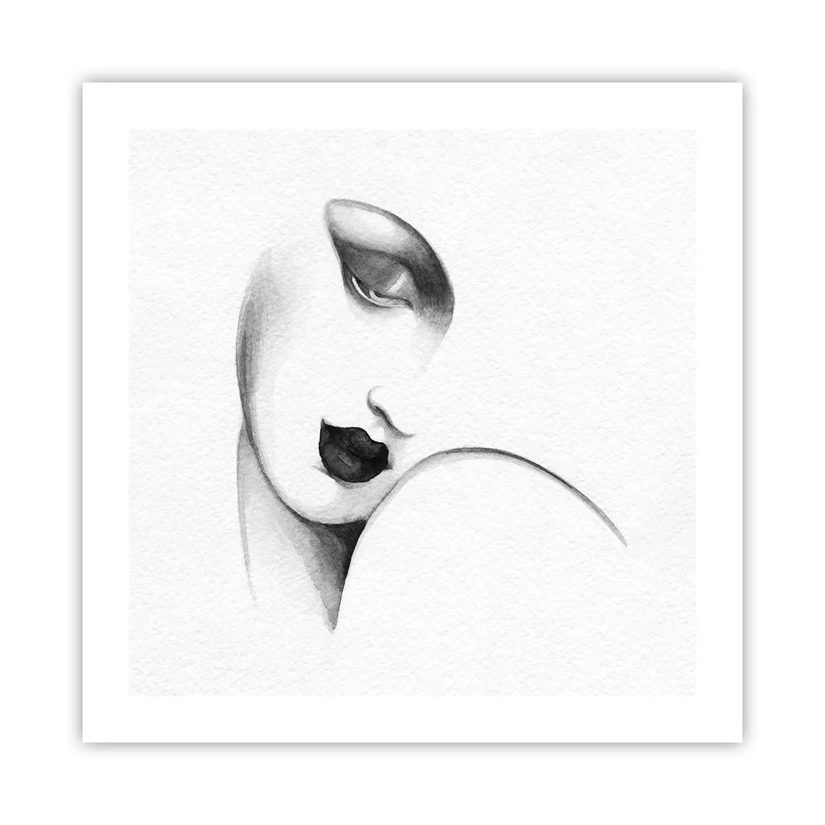 Pôster - No estilo de Łempicka - 50x50 cm