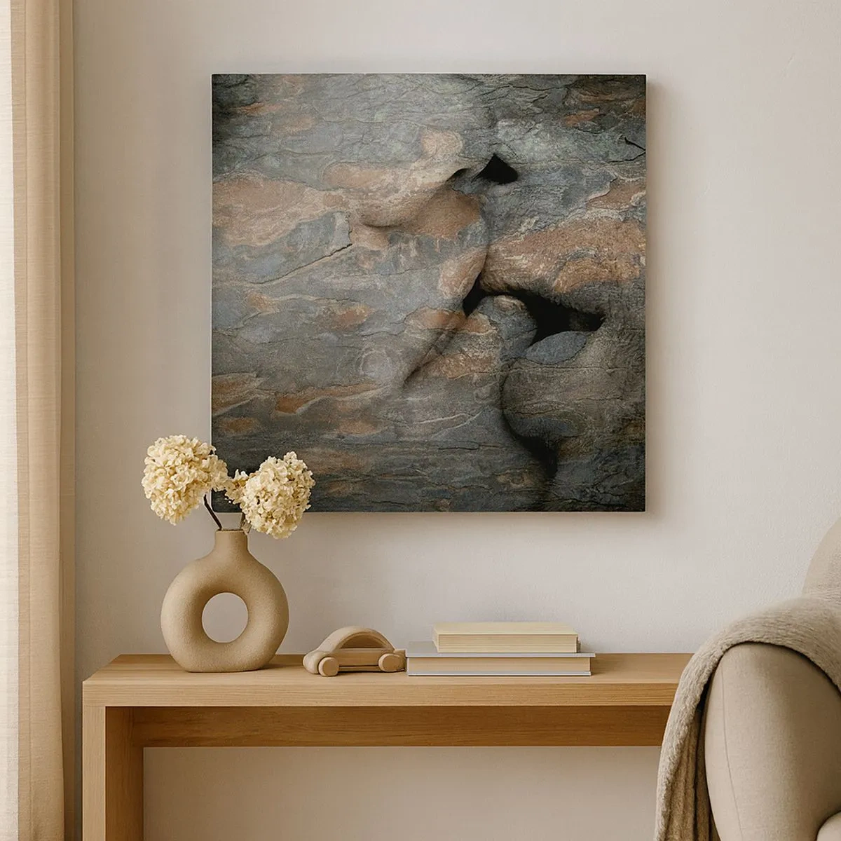 Quadro em tela - Juntos para sempre - 30x30 cm