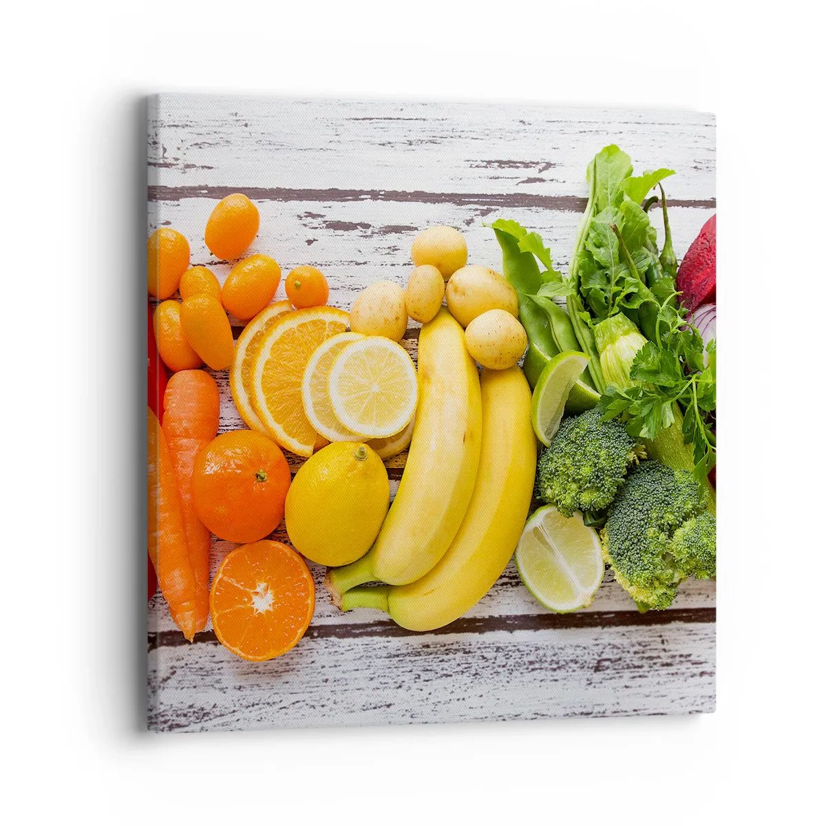 Quadro em tela - Não é suficiente? - 40x40 cm