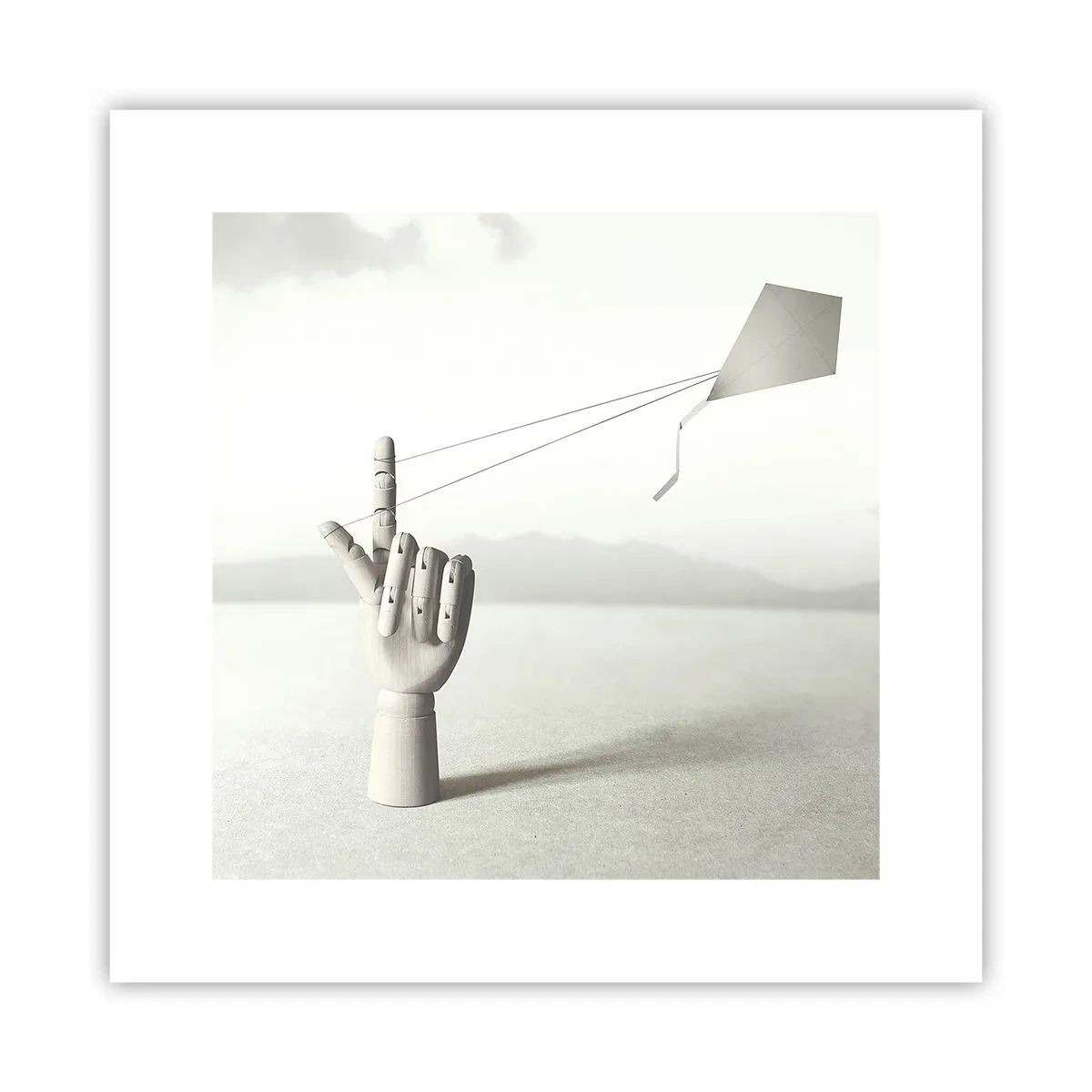 Pôster - Prova de força - 30x30 cm