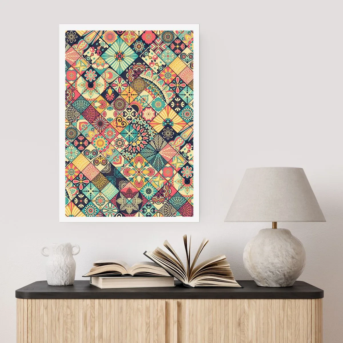Pôster - Vibrações marroquinas - 40x50 cm