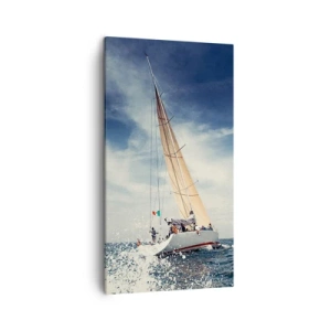 Quadro em tela - Não nos alcançarão! - 45x80 cm