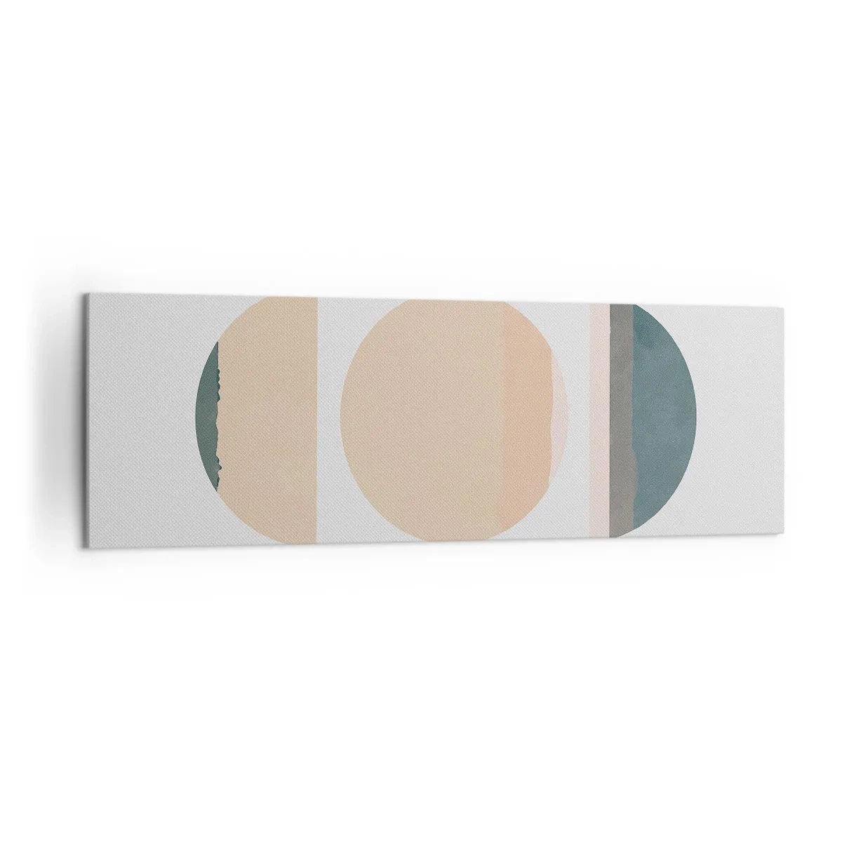Quadro em tela - Círculo entre círculos - 160x50 cm