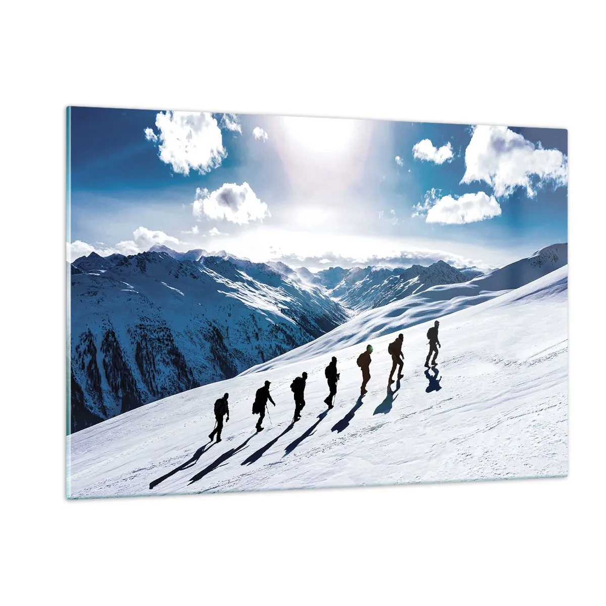 Quadro em vidro - A equipa vencedora - 120x80 cm