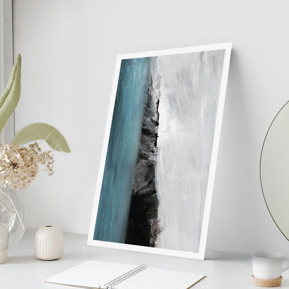 Pôster - Água – terra: choque dos elementos - 40x50 cm