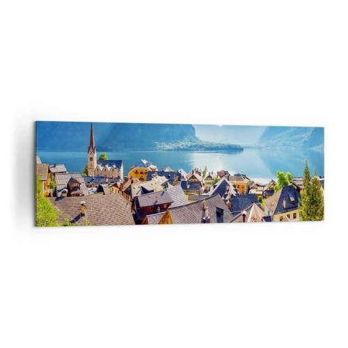 Quadro em tela - Não poderia ser mais pitoresco - 160x50 cm