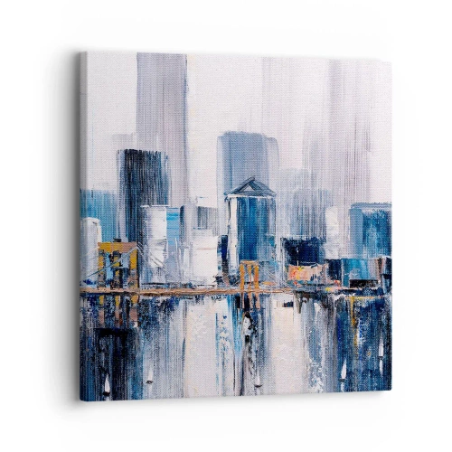 Quadro em tela - Impressão de Nova York - 30x30 cm