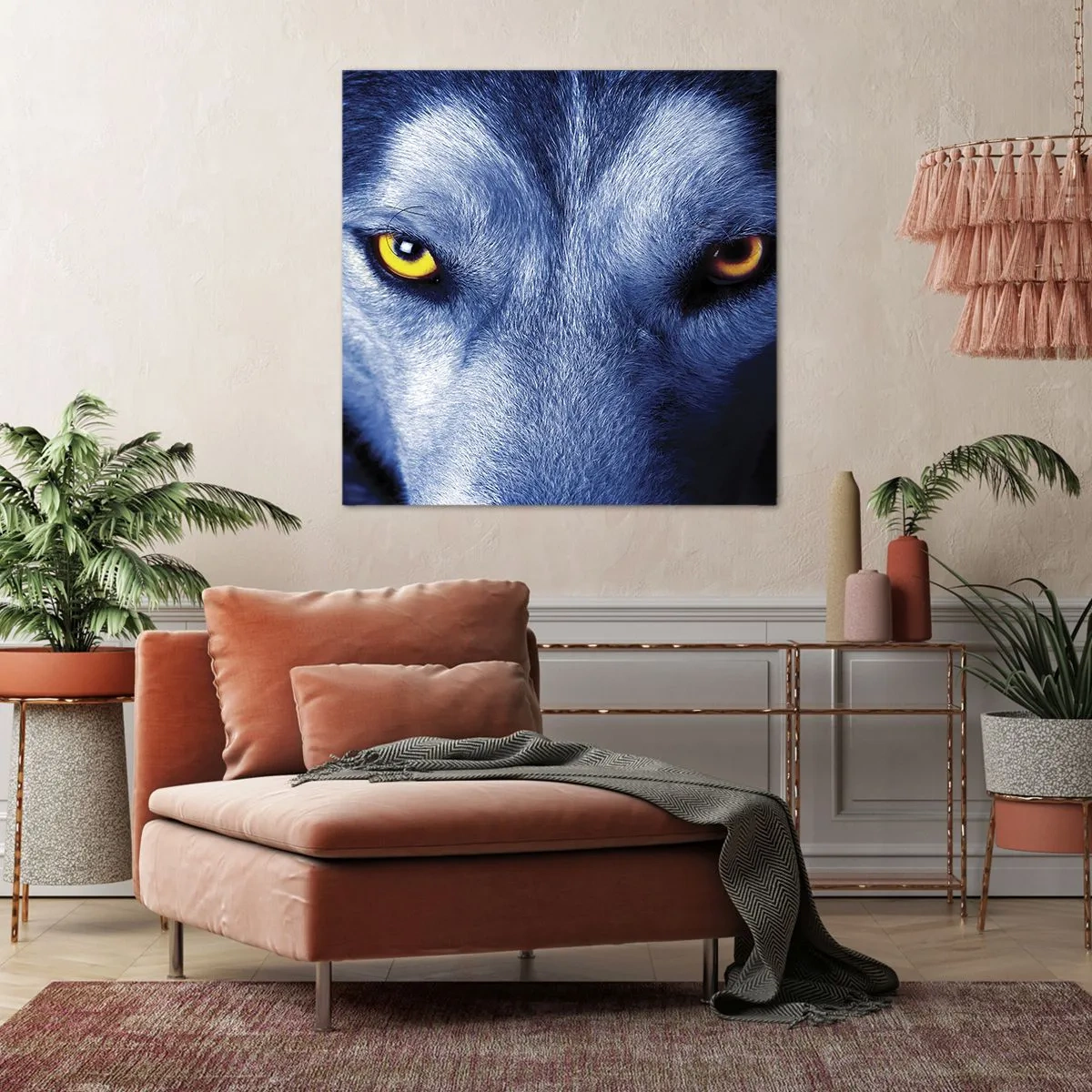 Quadro em tela - Olhar hipnotizante - 70x70 cm