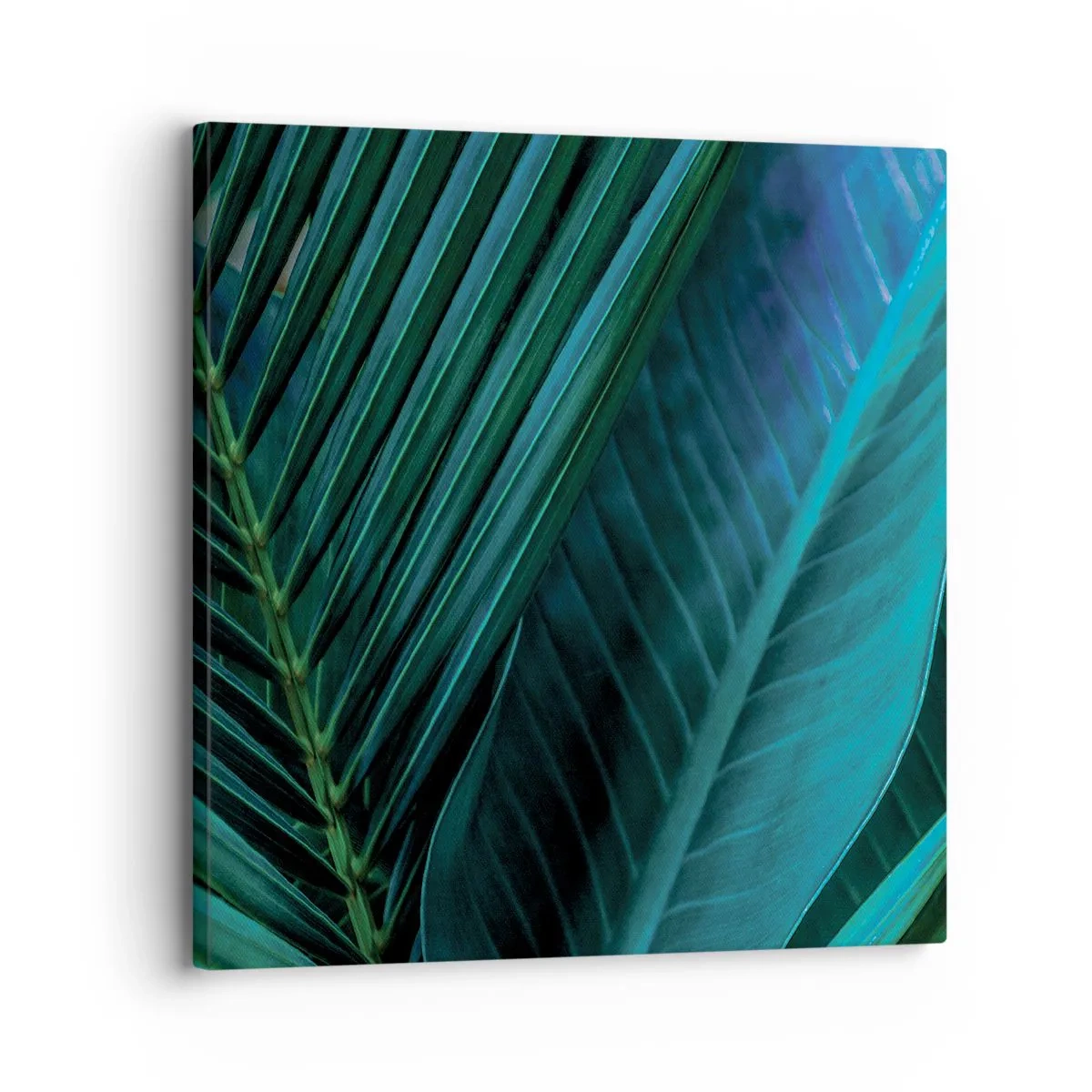 Quadro em tela - Anatomia da vegetação - 30x30 cm