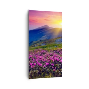 Quadro em tela - …Cheiro de pinheiros e ervas da montanha - 65x120 cm