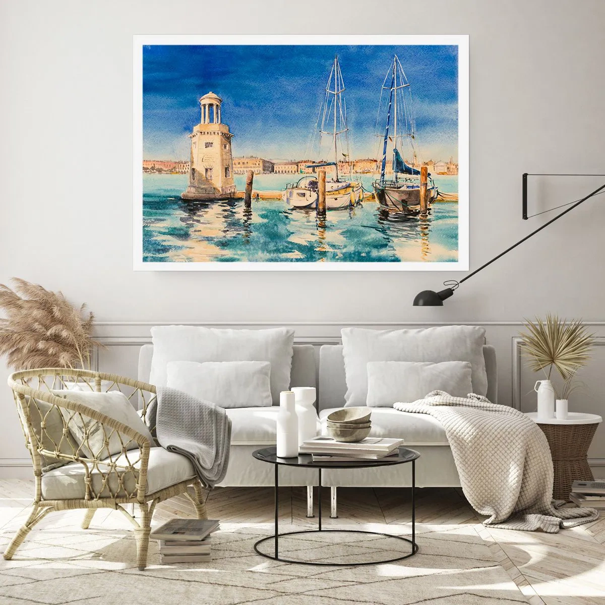 Pôster - Lagoa ensolarada - 100x70 cm
