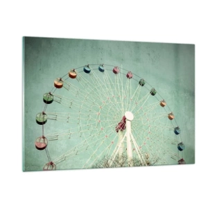 Quadro em vidro - Diverte-te - 120x80 cm