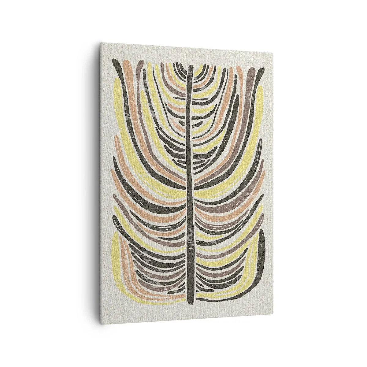 Quadro em tela - Abstração cheia de vida - 70x100 cm