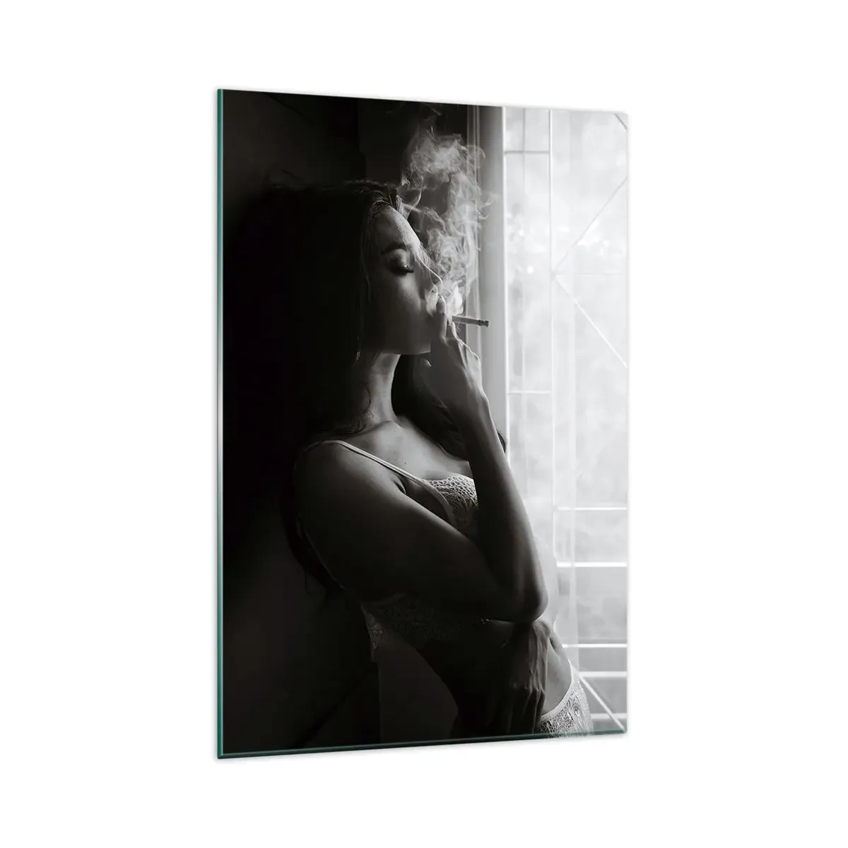 Quadro em vidro - Um momento sensual - 80x120 cm