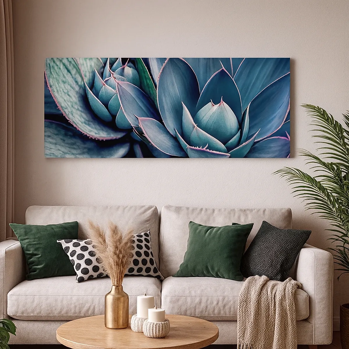 Quadro em tela - Força vital - 30x30 cm