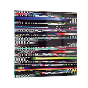 Quadro em vidro - A imagem da realidade - 60x60 cm