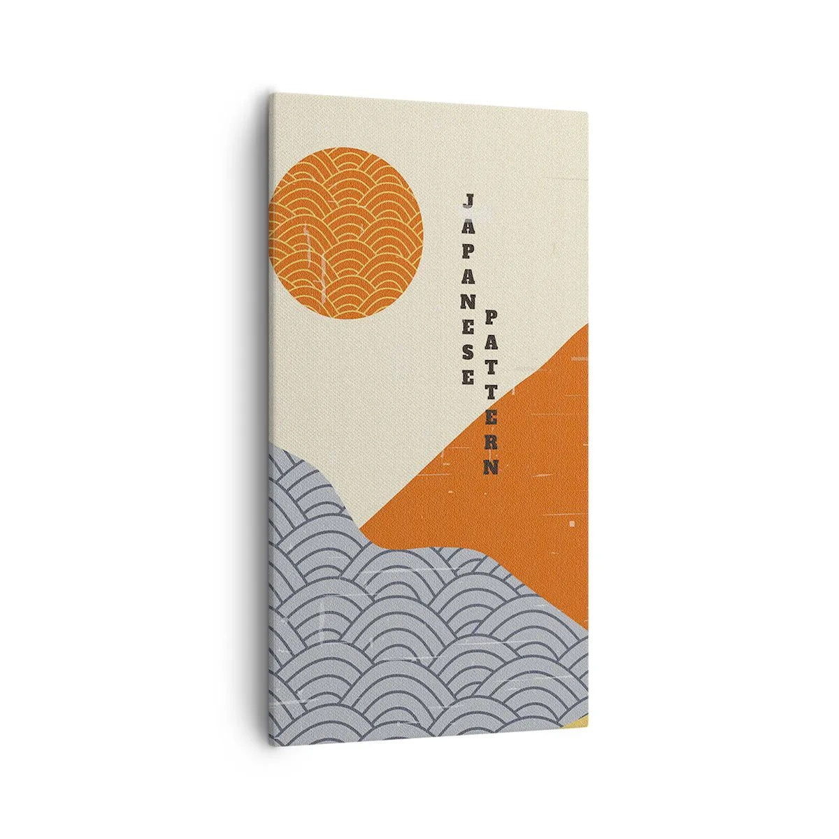 Quadro em tela - No espírito japonês - 55x100 cm