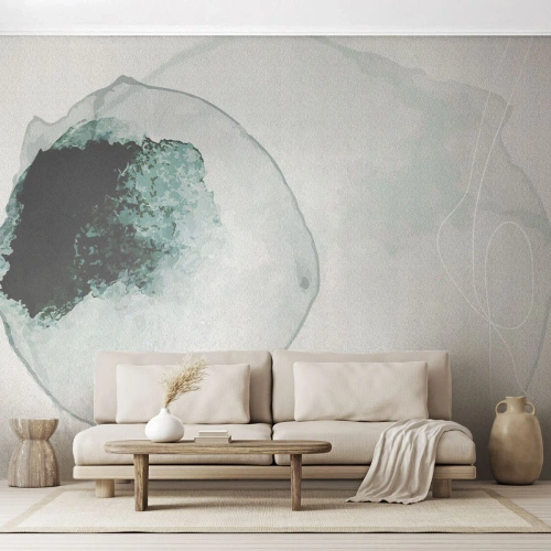 Papel de Parede Standard Eco - Numa gota d'água - Moderno, Minimalista, Abstração - 350x256 cm