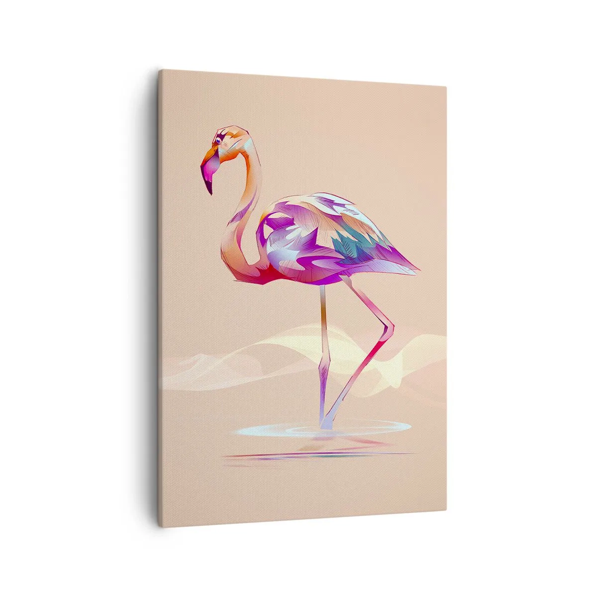 Quadro em tela - A ave das boas emoções - 50x70 cm