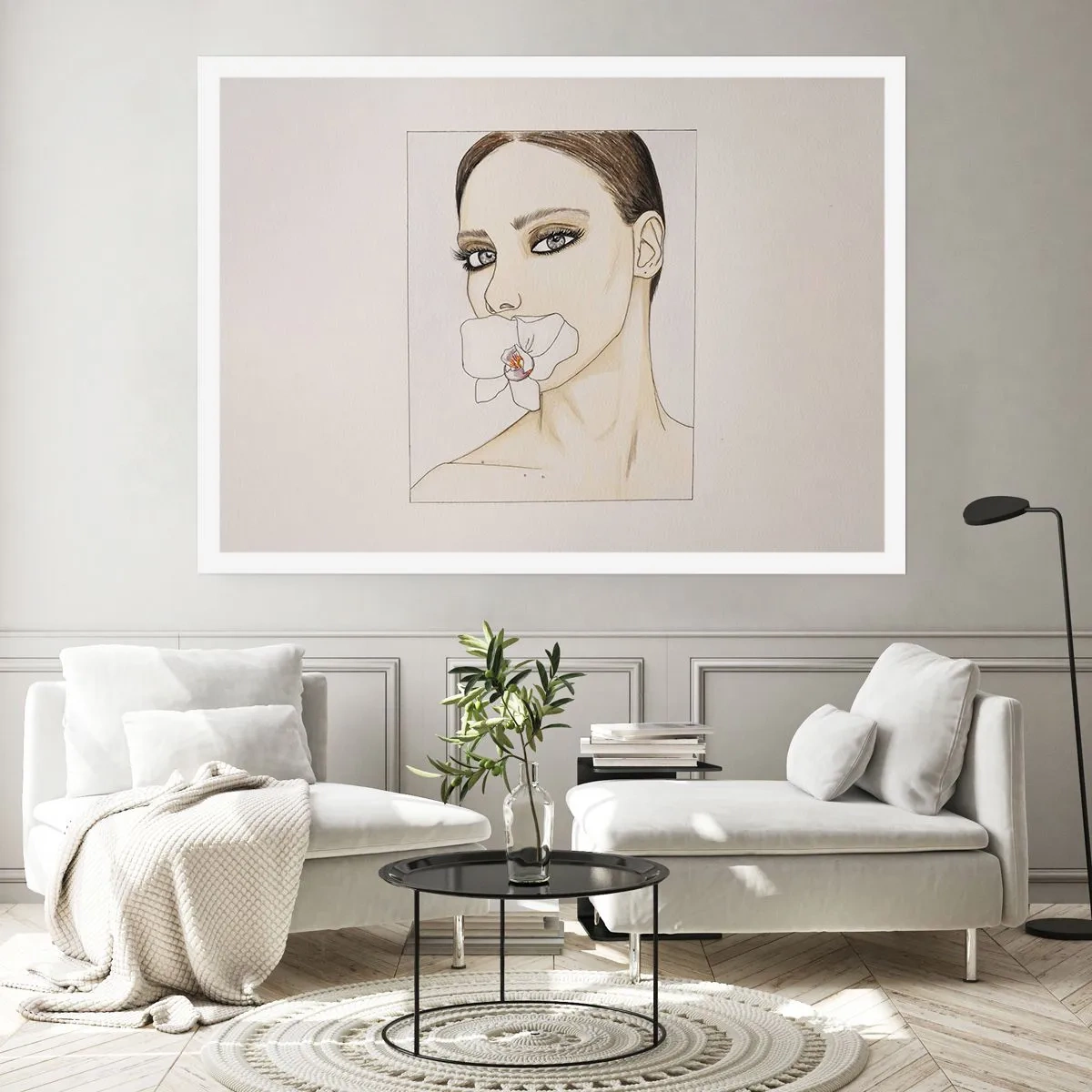 Pôster - Símbolo de elegância e beleza - 91x61 cm