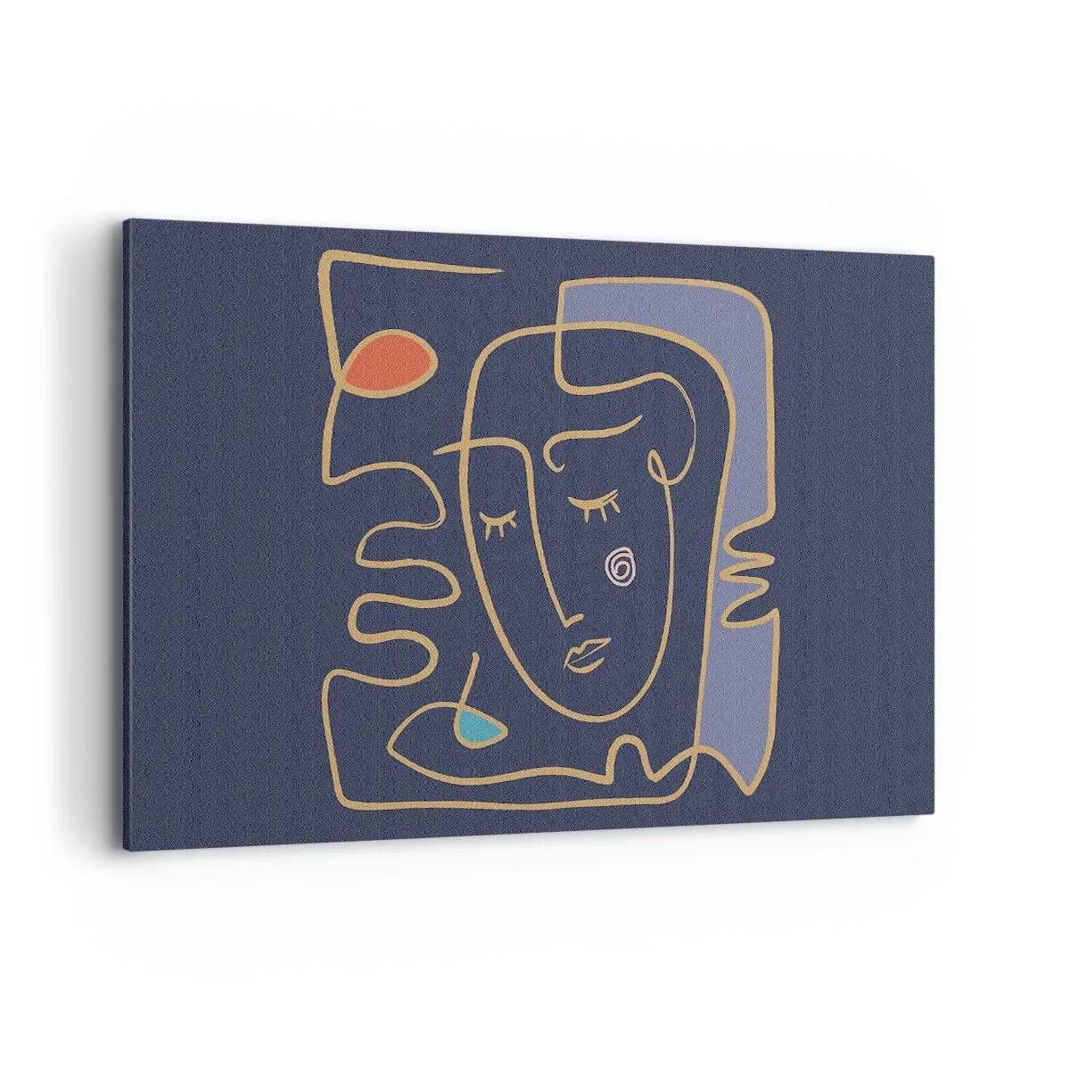 Quadro em tela - Nos pensamentos - 120x80 cm