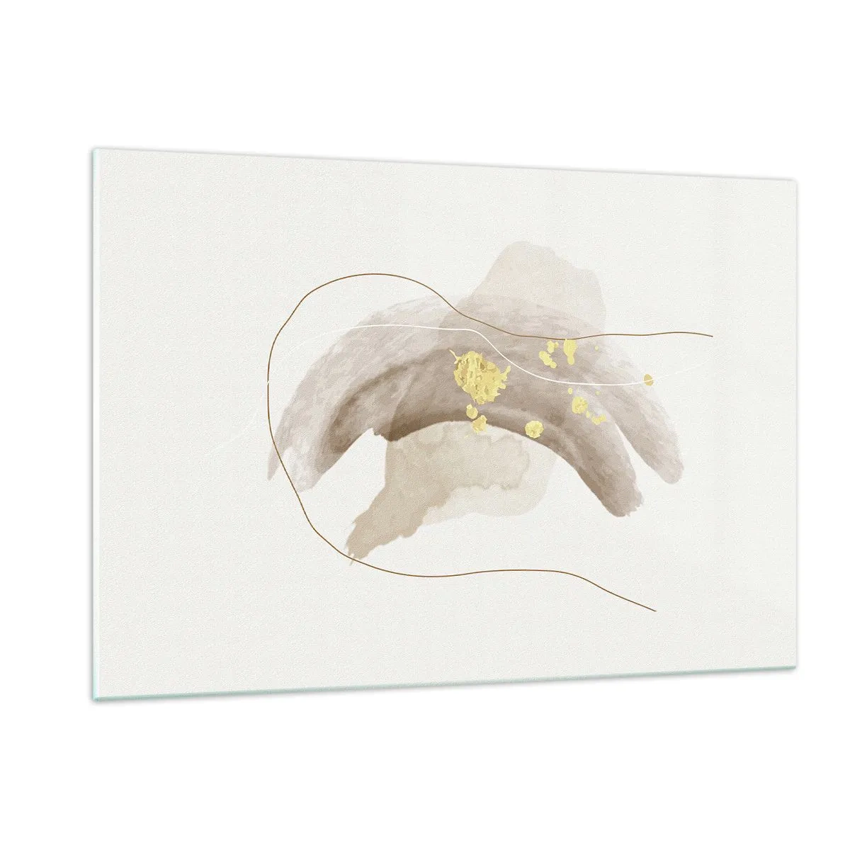 Quadro em vidro - Encontrado no espaço - 120x80 cm