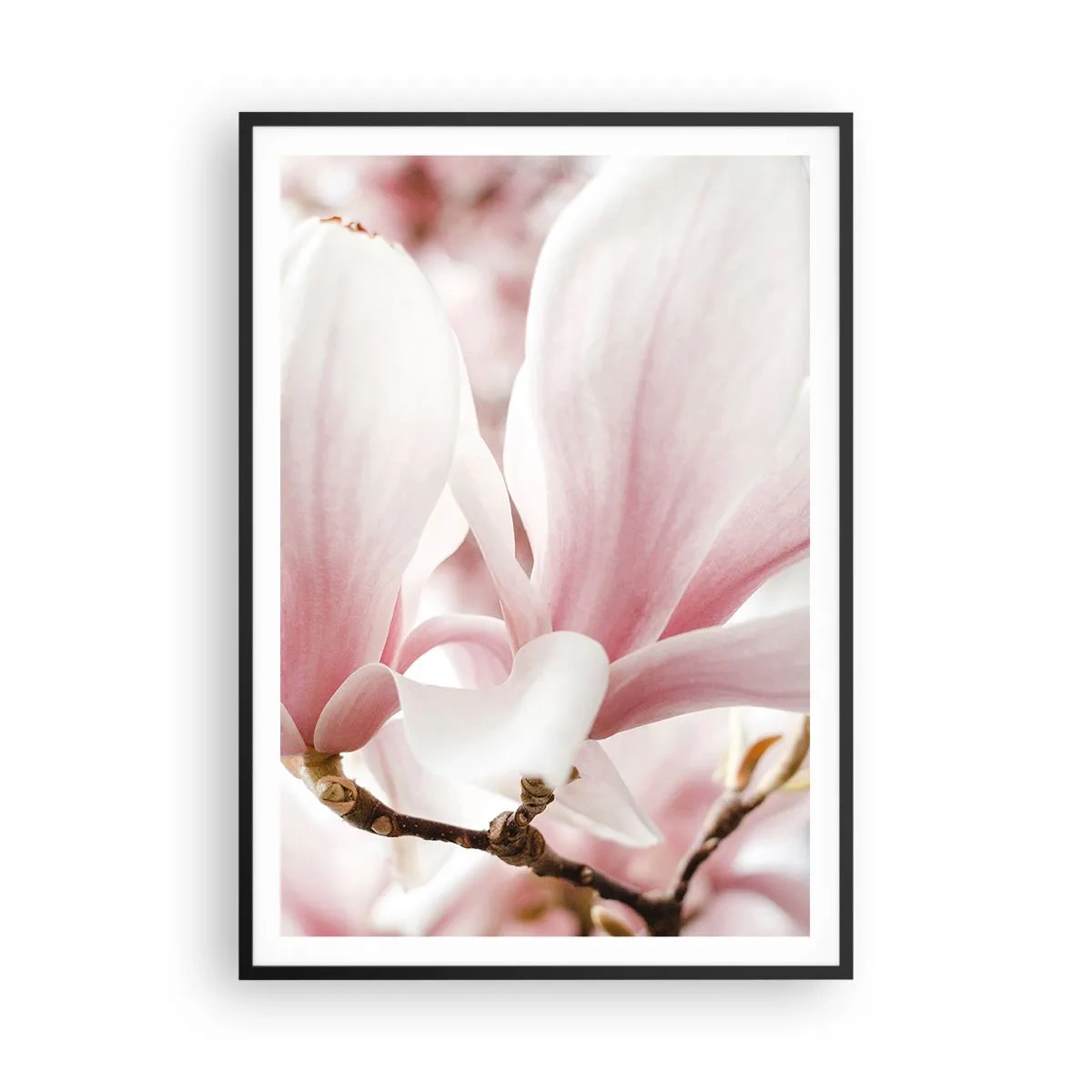 Pôster com moldura preta - Sensibilidade infinita - 70x100 cm