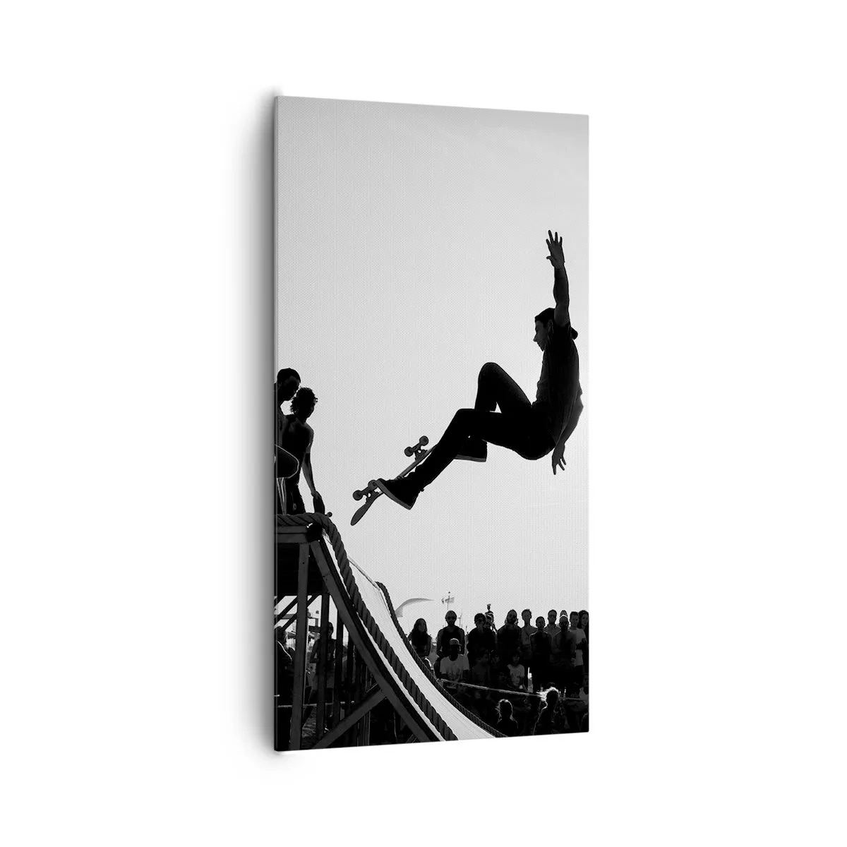 Quadro em tela - Protagonistas e espectadores - 65x120 cm