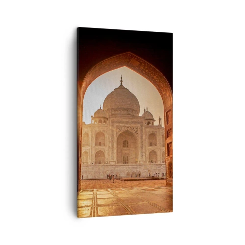 Quadro em tela - Monumento ao amor sobrenatural - 45x80 cm