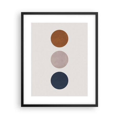 Pôster com moldura preta - Um símbolo de excelência - 40x50 cm